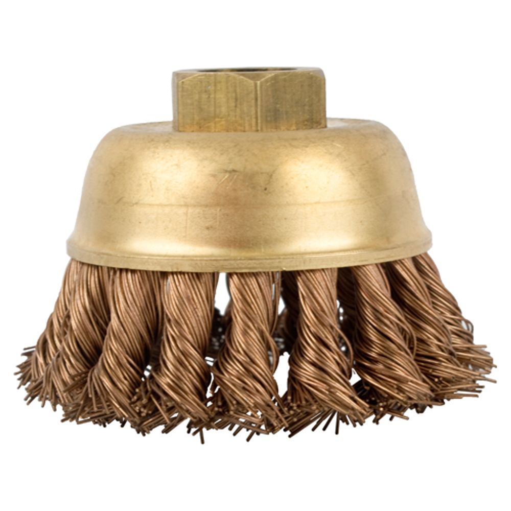Wire Cup Brush N/spark Twisted 80mmxm14 Bulk